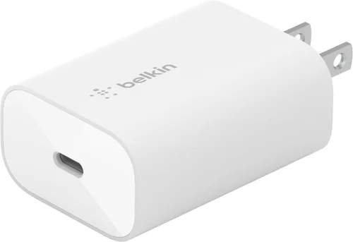 Vista 10 de Belkin Bloque de Carga USB C 25W (Paquete de 2) Incluye Cable USB C - Carga Rápida PD3.0 PPS para Samsung Galaxy S25, S24, Apple iPhone 17, Air