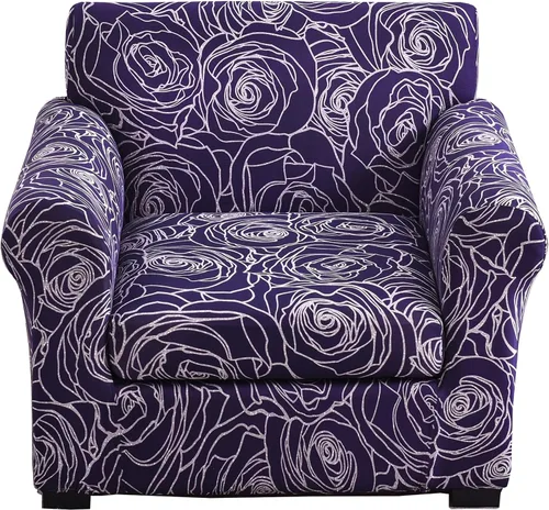 Vista 99 de Fundas elásticas para sofá de 1/2/3 cojines, funda estampada con fundas de cojín de asiento separadas, fundas de sofá lavables, protector de muebles