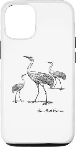 Vista 28 de Sandhill Crane Bird Ornithology Case for iPhone 17