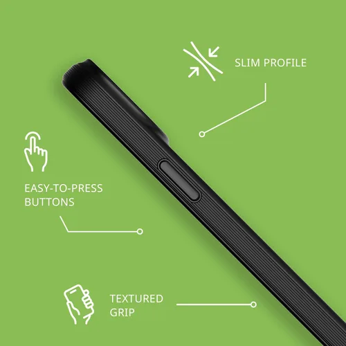 Vista 5 de Tech21 EvoLite - Funda para iPhone 15 Plus, protección contra impactos, color negro