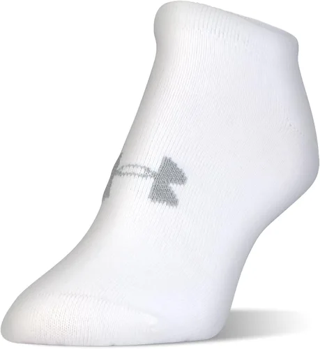 Vista 3 de Under Armour womens Essential 2.0 No Show Socks, 6-pairs
