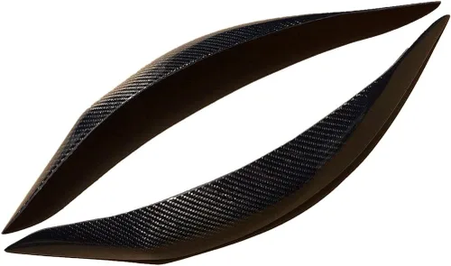 Vista 5 de Nuevo Párpados de Faro de Fibra de Carbono 2PC para Subaru WRX STI 2014-2019