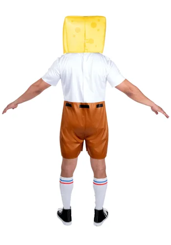 Vista 5 de Disfraz para Hombre de SpongeBob de Nickelodeon Multicolor