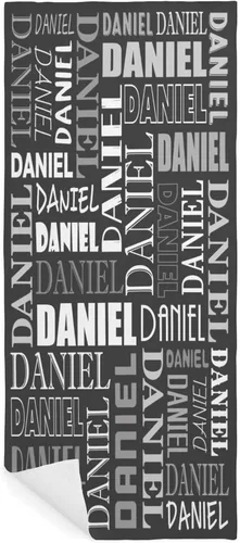 Vista 16 de Toalla personalizada con monograma para baño, 14.5 x 28 pulgadas, toallas personalizadas con nombres, toalla de baño con nombre