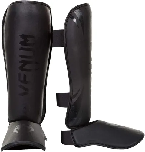 Vista 7 de Venum Espinilleras Challenger Standup Negro/Blanco