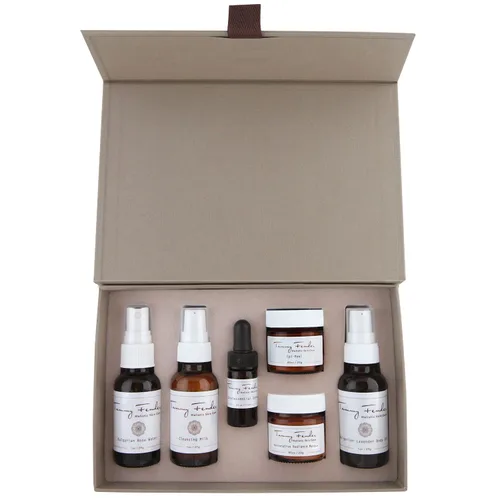 Vista 2 de Tammy Fender - Kit de tratamiento facial restaurador natural en el hogar Cuidado de la piel limpio, no tóxico, a base de plantas