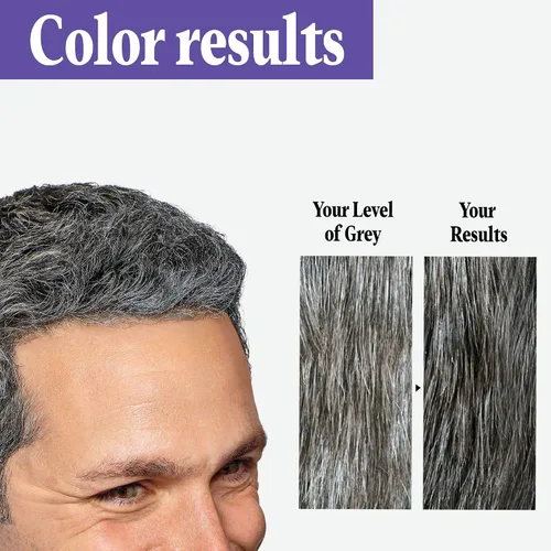 Vista 4 de Just For Men Touch Of Gray - Tinte para el cabello, gris negro (paquete de 6)
