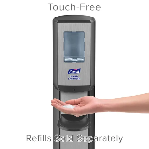 Vista 2 de PURELL MESSENGER 7518-DS-SLV - Soporte de suelo con dispensador automático CS8, grafito (paquete de 1)
