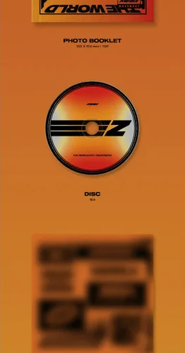 Vista 3 de DREAMUS ATEEZ The World EP.1: Álbum de movimiento versión Z CD+1p póster+1p letras plegables en el paquete+72p Photobooklet+1ea calcomanía+1p