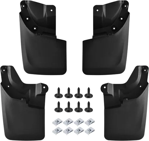 Vista 12 de SPEEDWOW Guardabarros Protectores contra Salpicaduras Compatible con Toyota RAV4 2006-2012 (con Ensanchadores de Guardabarros), Delanteros