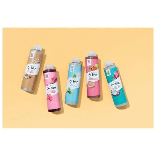 Vista 11 de St. Ives Gel de baño refrescante limpiador de agua de rosas y aloe vera hecho con limpiadores a base de plantas y extractos 100% naturales, 16 onzas