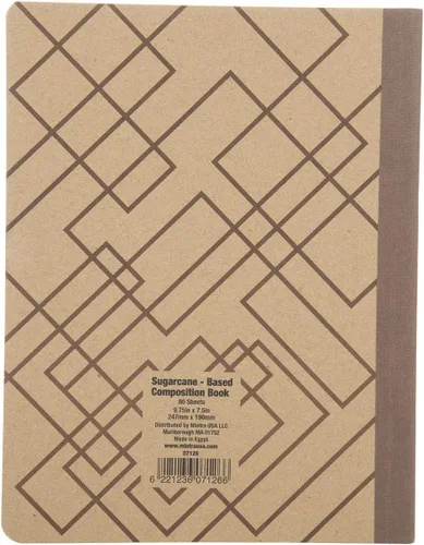 Vista 8 de Mintra Office - Cuadernos 100% reciclados, caña de azúcar, Design Cover 3pk Funda de diseño 3pk