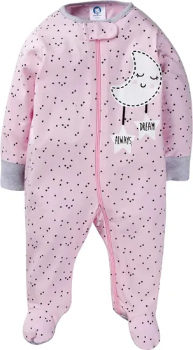 Vista 2 de Gerber baby-girls 4 Pack Sleep 'N Play Footie