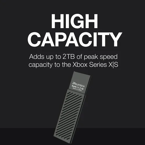 Vista 2 de Xbox Serie x Xbox Serie s1tb2tb Solid State Drive - nvme Storage Expansion Card SSD (1TB)