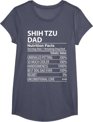 Vista 20 de Shih Tzu Dad - Camiseta divertida para dueño de perro Shih Tzu, Negro