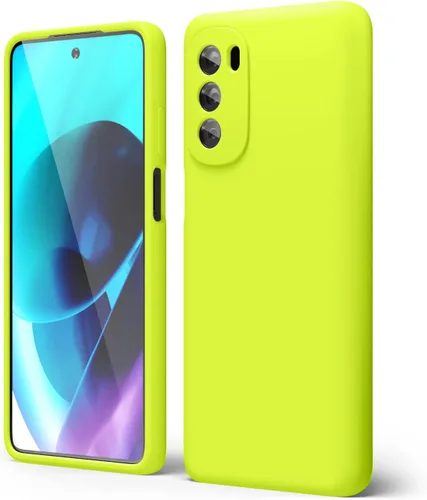 Vista 10 de oakxco para Motorola Moto G Stylus 5g 2021 Funda de teléfono de silicona líquida, delgada y suave, de goma de caucho, TPU, cubierta simple y lisa