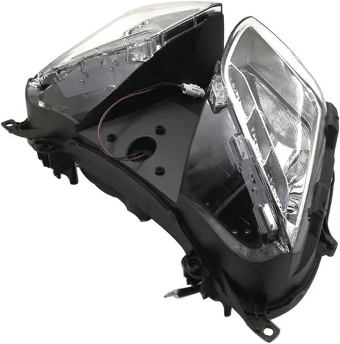 Vista 4 de MaNboc Faro delantero para motocicleta, faro delantero LED, compatible con Yamaha FJ-09 MT-09 Tracer 900 15-17
