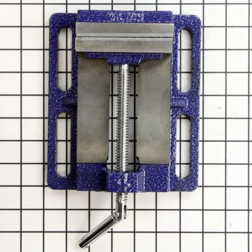 Vista 2 de Wilton Prensa de taladro, 4" ancho de mandíbula, 4" apertura máxima de mandíbula, 1" profundidad de mandíbula (modelo 1203)