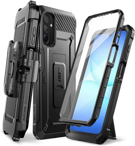Vista 8 de SUPCASE Funda para Samsung Galaxy A16 con protector de pantalla (Unicorn Beetle Pro), [soporte integrado y clip para cinturón]
