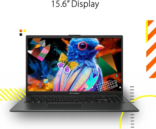 Vista 2 de ASUS Laptop Vivobook Go 15 2023, pantalla FHD de 15.6 pulgadas, procesador AMD Ryzen 5 7520U, 8 GB de RAM, SSD de 512 GB, Windows 11 Home, negro