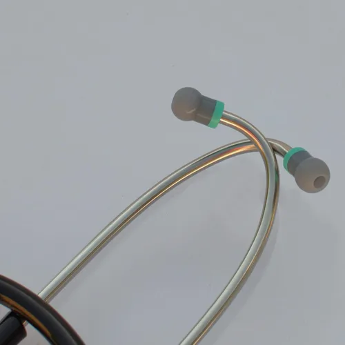 Vista 7 de Tubos compatibles con Littmann (r) Master Cardiology (r) y Cardiology III (r) Estetoscopio TUBING - 0.276 in Binaurals T7 Gris