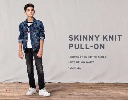 Vista 6 de Levi's Pantalones de mezclilla ajustados para bebé niño