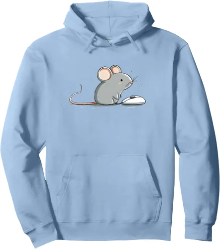 Vista 5 de Funny Pet Mouse with Gaming Mouse for PC Lovers Pullover Hoodie