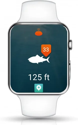 Vista 16 de Reelsonar iBobber - Buscador de peces inalámbrico portátil Bluetooth con medidor de profundidad, rango de profundidad de 41 metros, vida útil