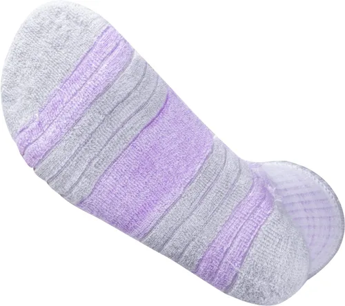 Vista 2 de YUEDGE Calcetines acolchados de algodón que absorben la humedad para mujer, 5 parespaquete de 5 parespaquete de calcetines deportivos de senderismo
