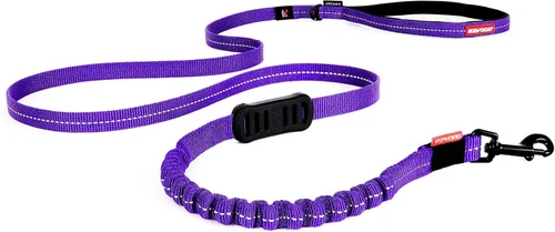 Vista 11 de EzyDog Zero Shock LITE - Correa elástica para perros que tiran o excitan, doble asa y reflectante para perros medianos o pequeños