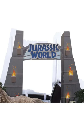 Vista 4 de Cobertura Adaptable para Silla de Ruedas Jurassic World Multicolor
