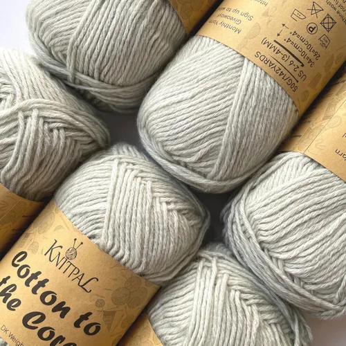 Vista 12 de Cotton to The Core - Hilo de algodón para ganchillo, paquete de 6 (852 yardas/10.58 oz), patrones gratuitos, apto para principiantes, hilo suave