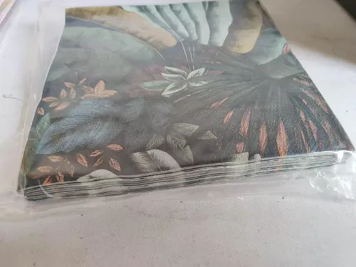 Vista 5 de Zelten Servilletas de papel de colores (rosa telar)