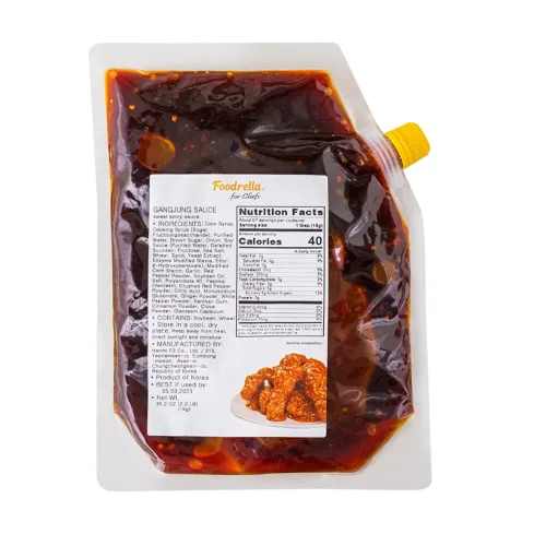 Vista 10 de Foodrella Salsa picante picante y picante de pollo frito coreano (2.2 libras)