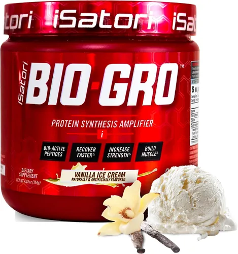 Vista 10 de iSatori BIO-GRO Amplificador de síntesis de proteínas sin sabor - 120