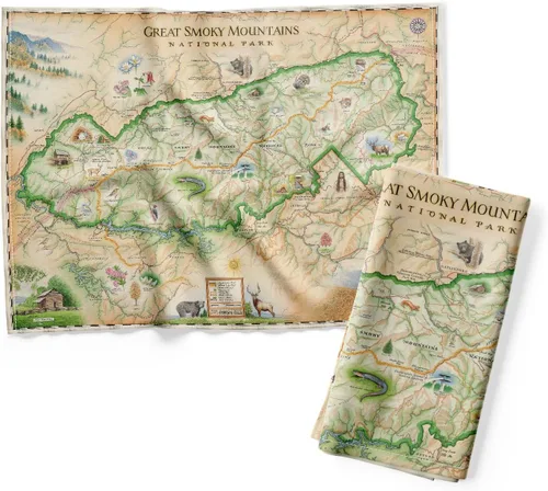 Vista 31 de Xplorer Maps 1000 Islands Map - Toalla decorativa de harina para cocina, 100% algodón, 18 x 24 pulgadas