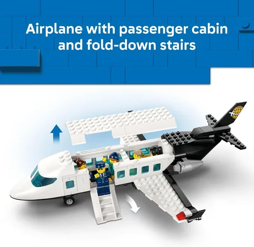 Vista 3 de LEGO City Airport con avión 60502