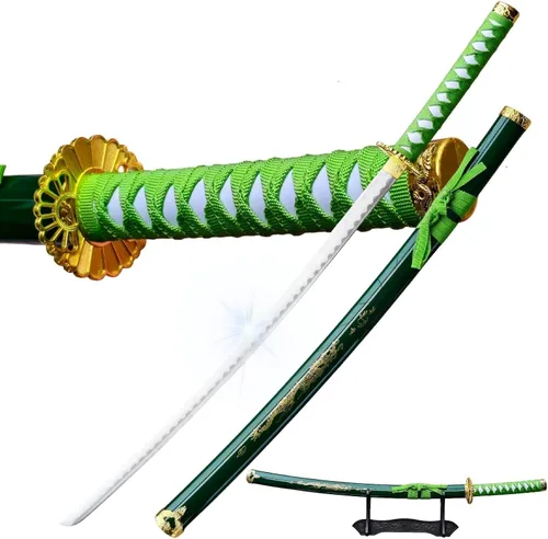 Vista 11 de Katana Last Samurai Sword - Real Stainless Stee Mate ónix