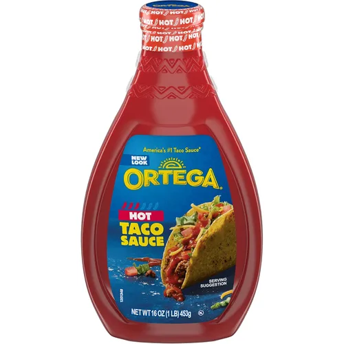 Vista 18 de Salsa para Tacos Ortega Original, Suave, 16 Onzas