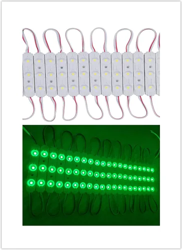 Vista 6 de Módulo LED blanco cálido de 3000 K DC12V 0.72 W Cinta decorativa para letreros publicitarios de letras de caja de luz con cinta adhesiva trasera