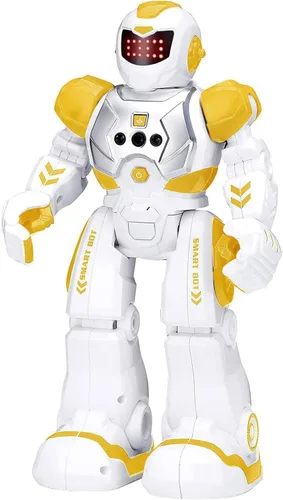 Vista 8 de KingsDragon Juguete de robots para niños, juguete de detección de gestos RC, robot interactivo para caminar, cantar, bailar, regalos de cumpleaños