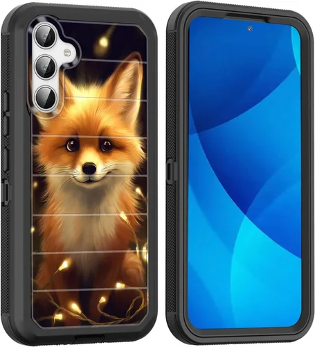 Vista 140 de Funda para Galaxy A15 5G, cuerpo completo, protección contra caídas, a prueba de polvo, resistente de 3 capas, militar, resistente, duradera