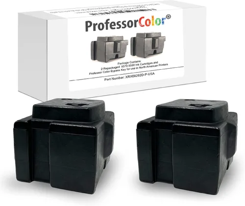Vista 9 de La tinta ColorQube 8570 o ColorQube 8580 reemplaza 108R00926 108R00927 108R00928 108R00930 (10 tintas OEM reenvasadas), el paquete incluye llave