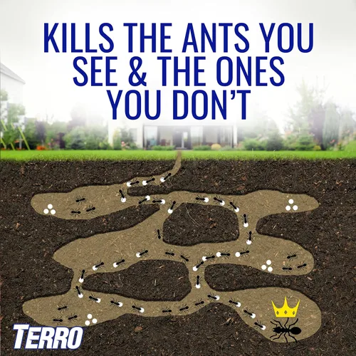 Vista 5 de TERRO T1812SR - Estacas líquidas para cebo para hormigas para exteriores, paquete de 2