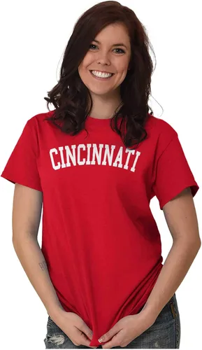 Vista 5 de Cincinnati Ohio Tourist Souvenir OH Graphic Camiseta para hombre o mujer