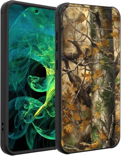 Vista 30 de Funda para Galaxy A16 5G con cubierta para cámara deslizante, resistente de doble capa, híbrida, a prueba de golpes, funda protectora resistente