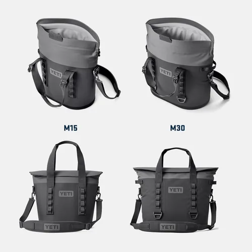 Vista 5 de YETI Enfriadores suaves portátiles Hopper Serie M con acceso MagShield