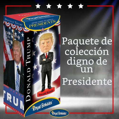 Vista 4 de Cabezón de Donald Trump
