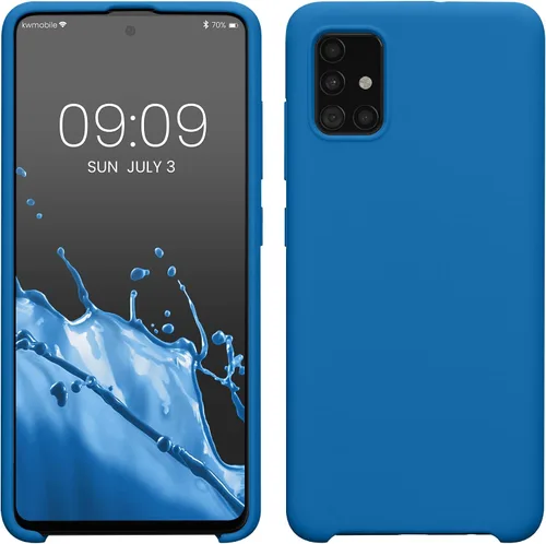 Vista 150 de kwmobile Funda Compatible con Samsung Galaxy A14 5G - Funda de teléfono de TPU y silicona con acabado suave - Verde Lima