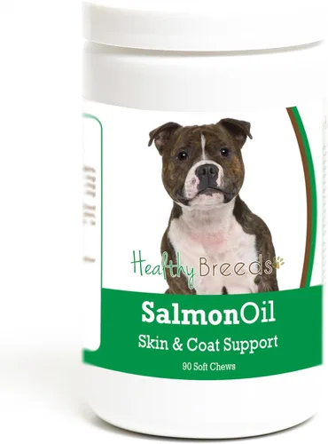 Vista 60 de Healthy Breeds Affenpinscher - Masticables suaves de aceite de salmón, 90